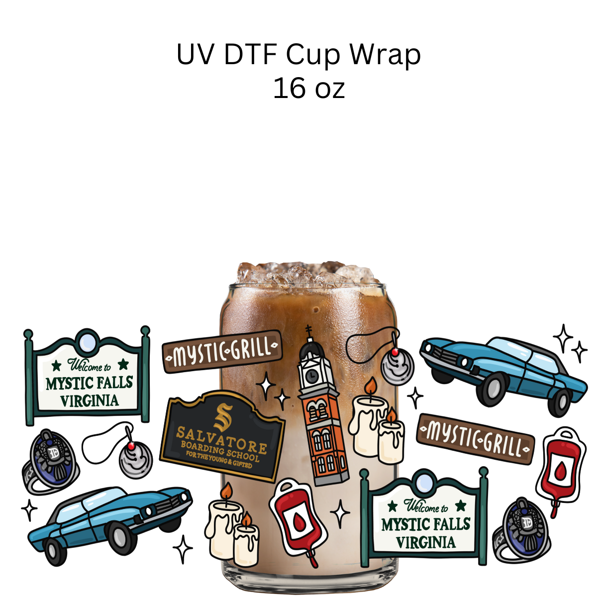 Mystic UV DTF Cup Wrap