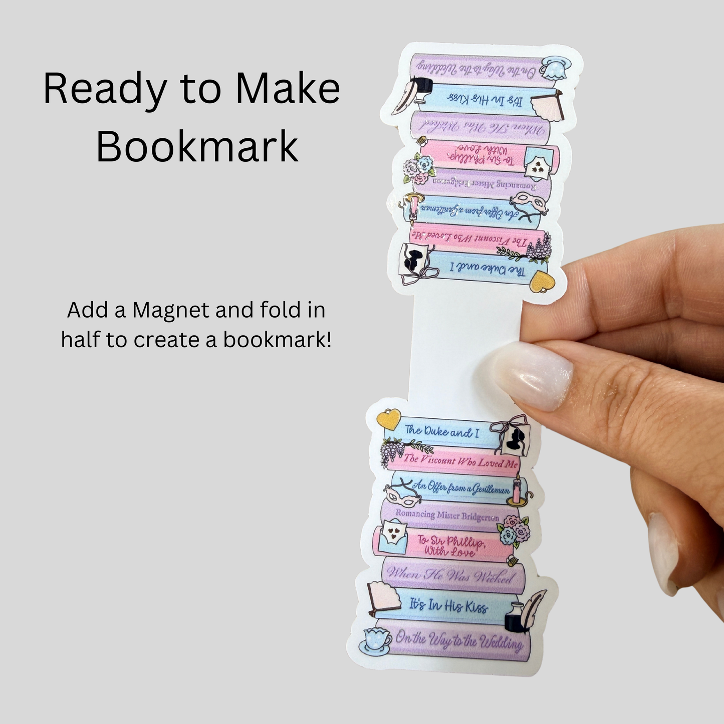 Bridge Books Magnetic Bookmark DIY