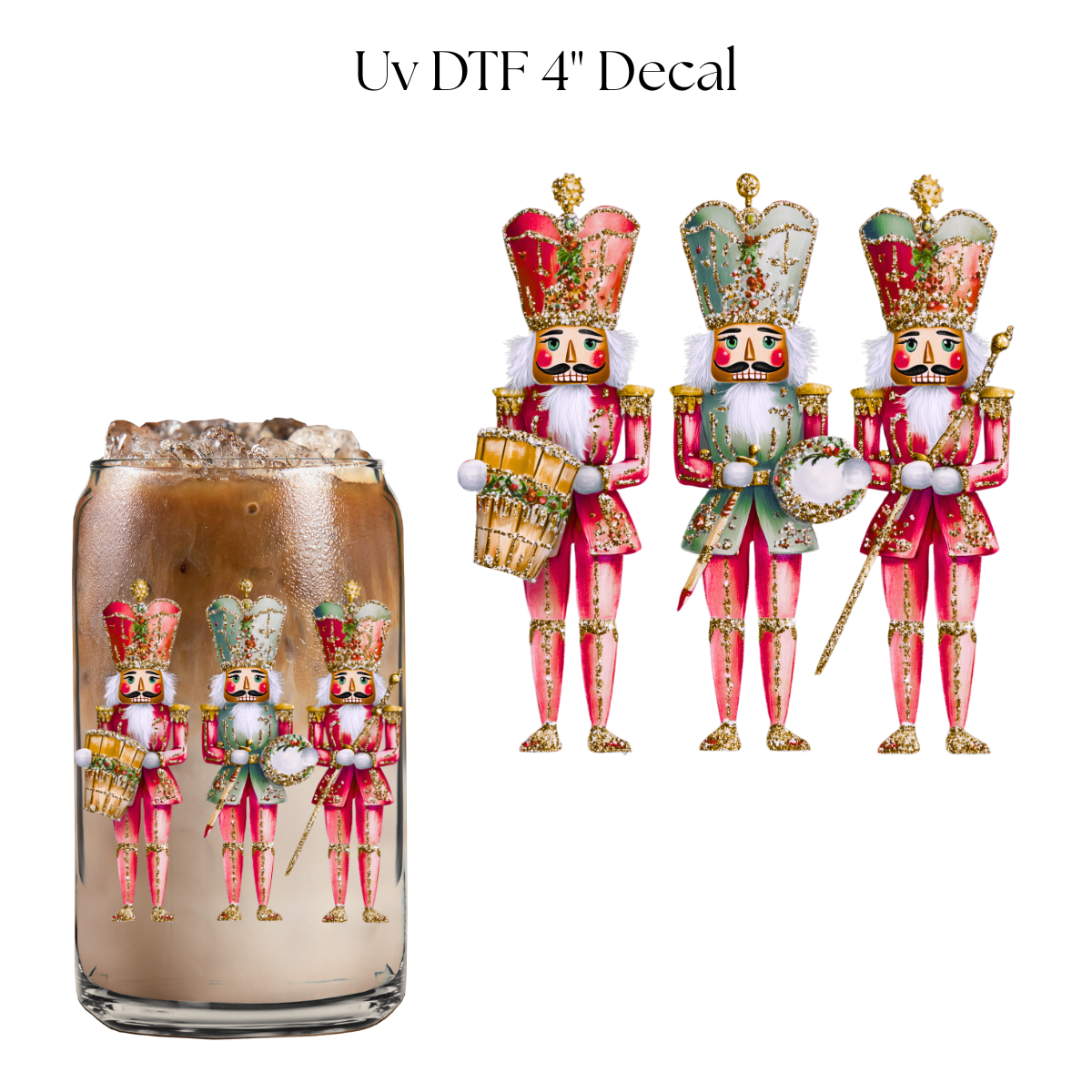 Royal Nutcrackers 4” UV DTF Decal