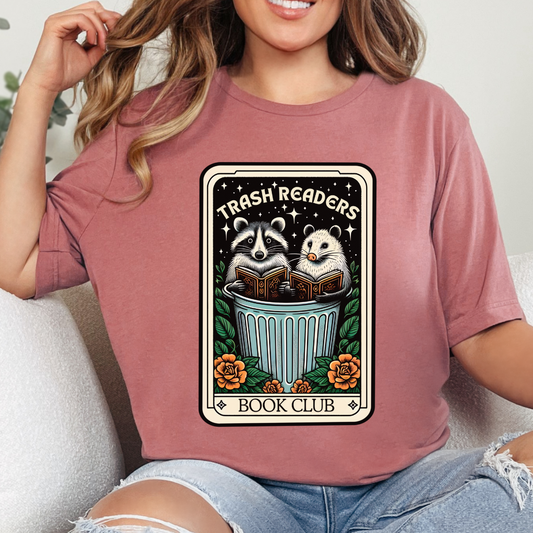 Trash Readers Book Club Dtf Transfer