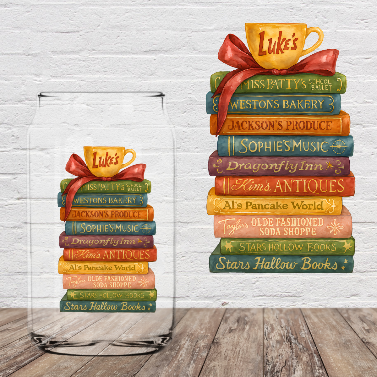 Luke Books 4" UV DTF