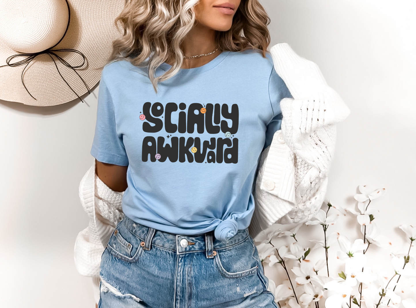 Socially Awkward DTF Transfer