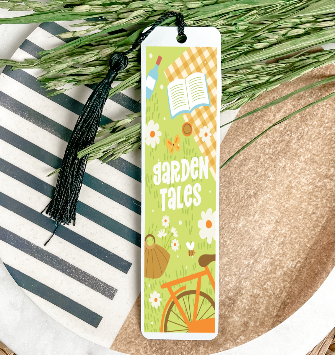 Garden Tales Bookmark UV DTF Transfer