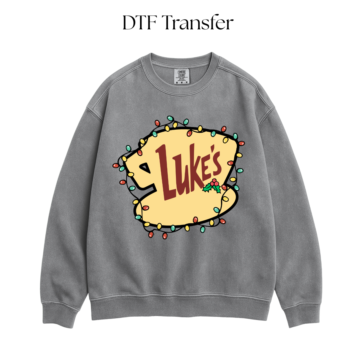 Luke Lights DTF Transfer