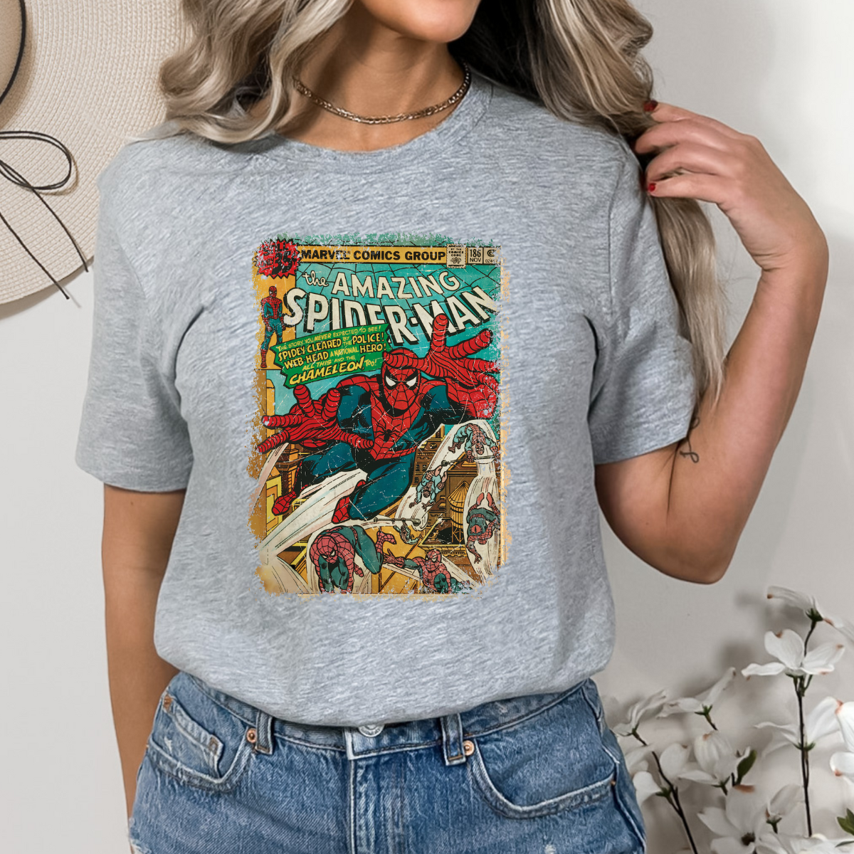 Amazing Spider DTF TRANSFER