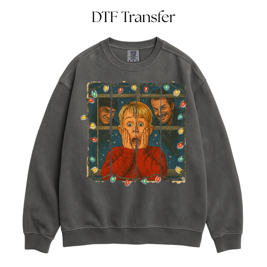 Boy Alone Face DTF Transfer