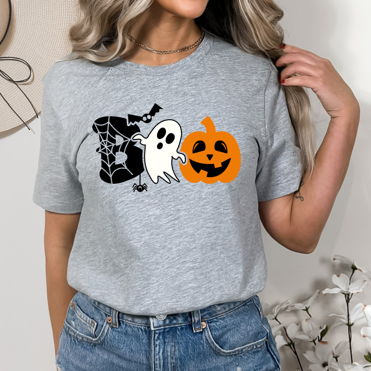 Halloween Boo DTF TRANSFER