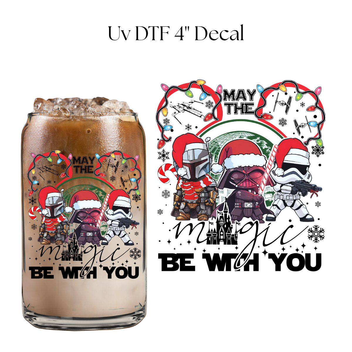 May the Magic be With You 4” UV DTF Decal