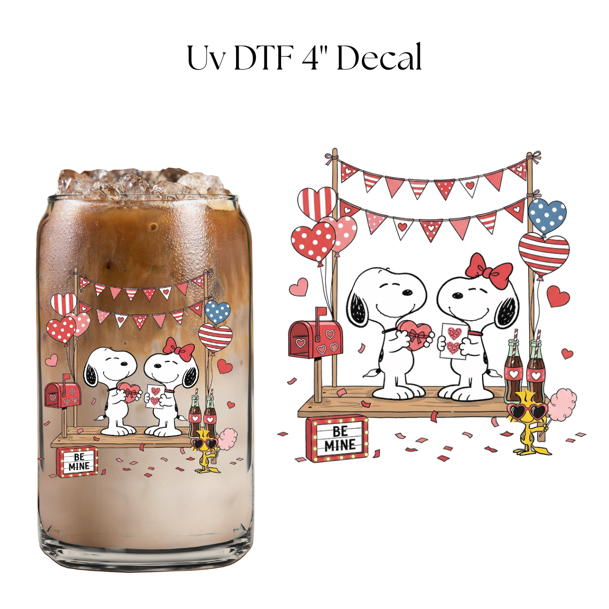 Snoop Be Mine 4” UV DTF Decal