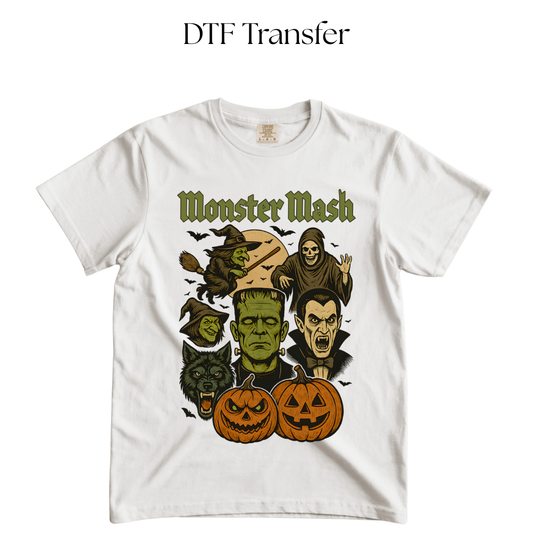 Monster Mash DTF Transfer