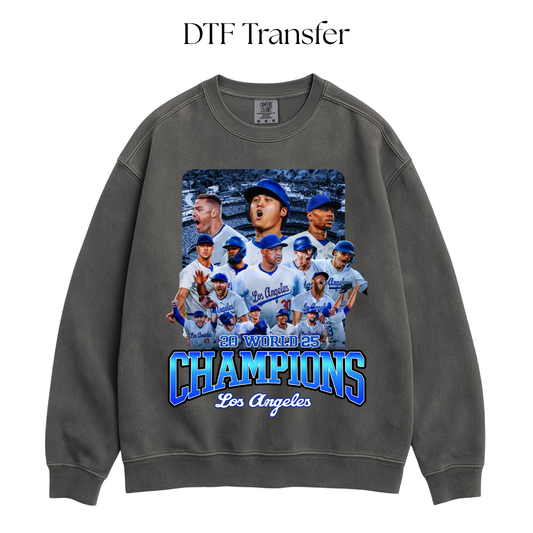 2025 World Champions DTF Transfer