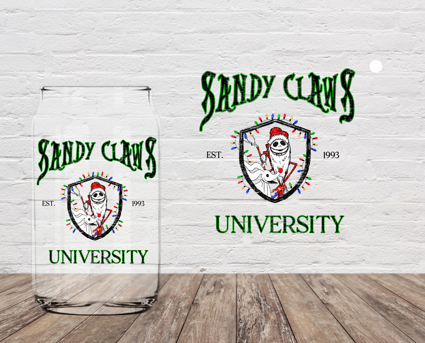 GOOD Sandy Claws 4" UV DTF