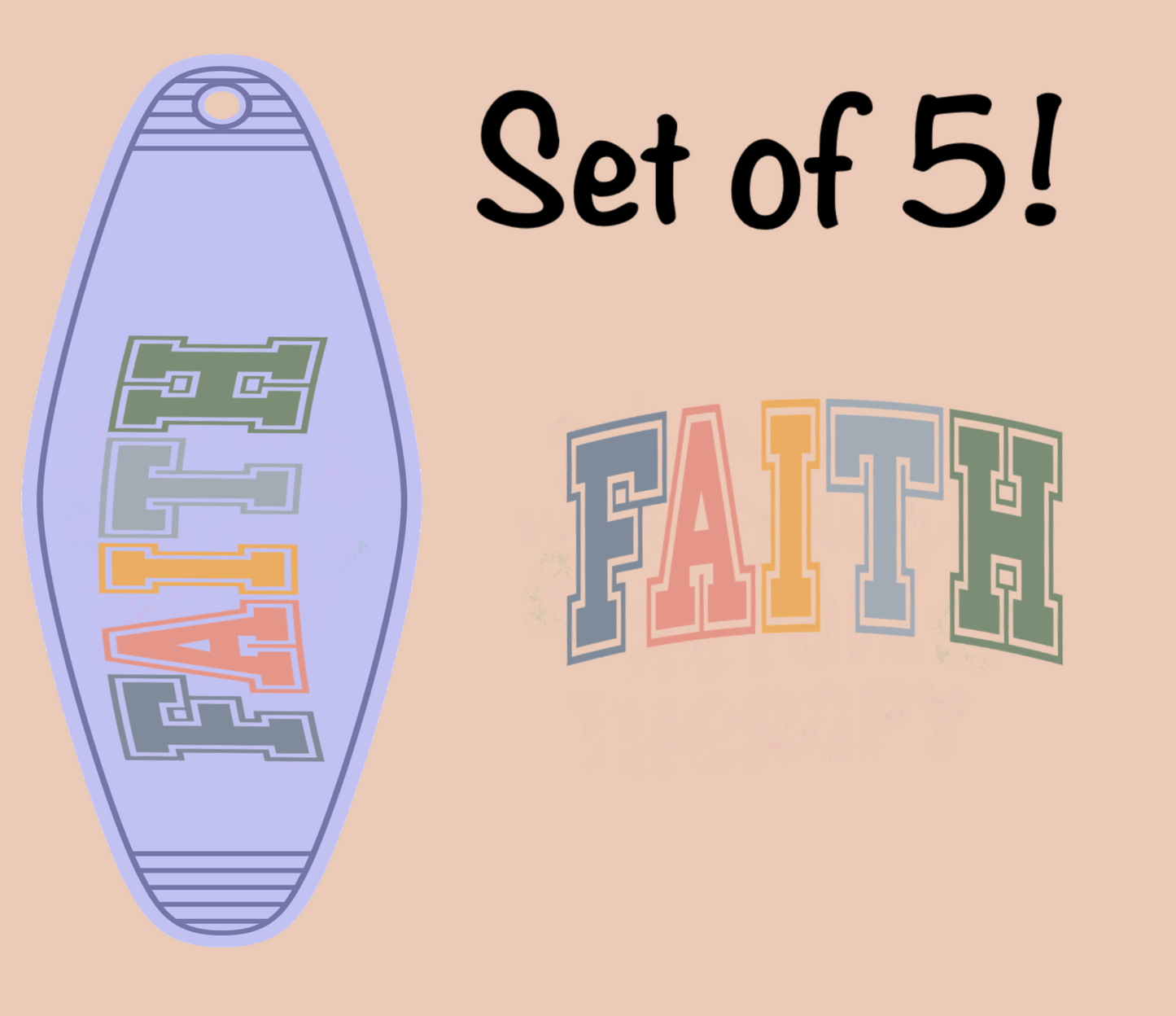 Faith (MOTEL KEYCHAIN)