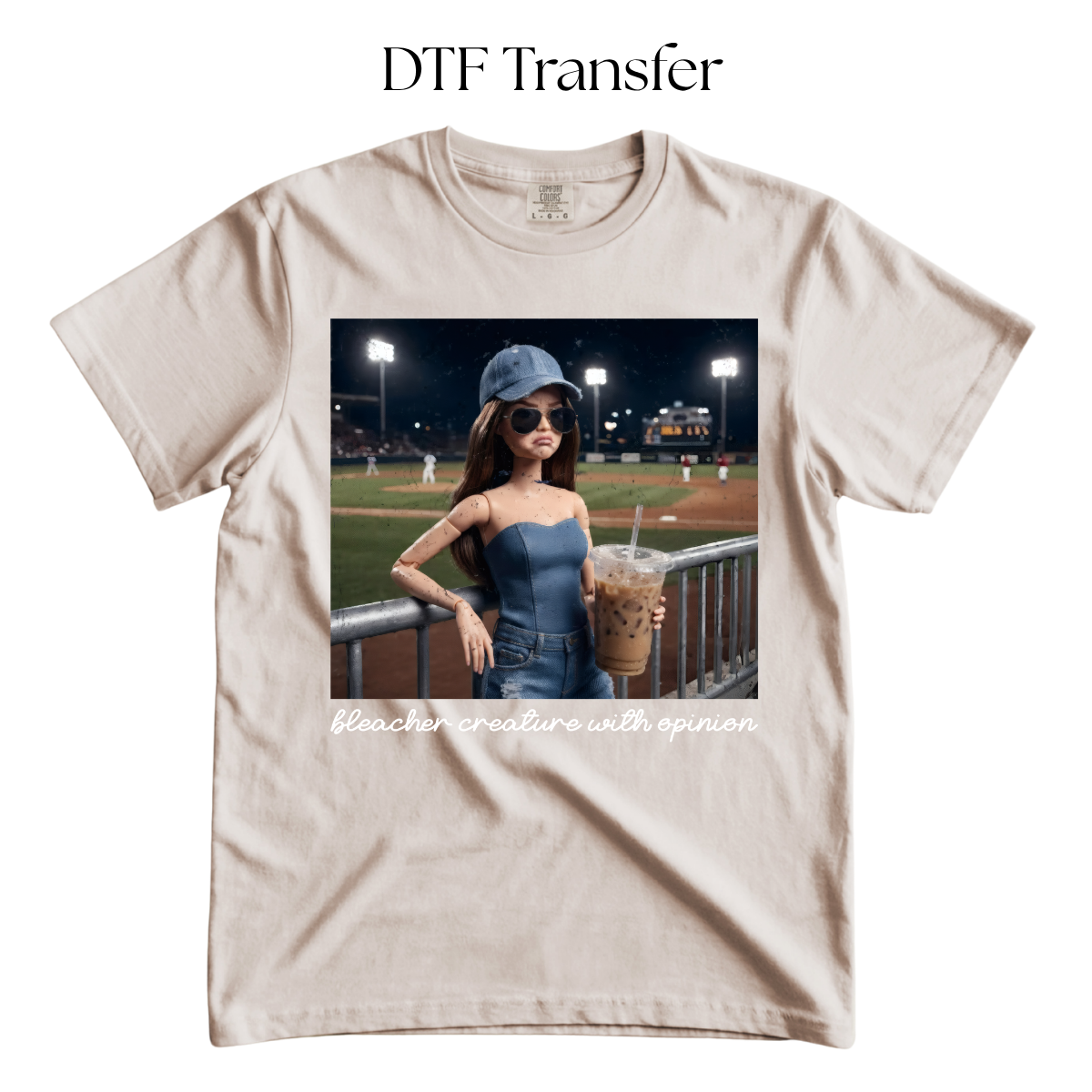 Bleacher Creature Distressed DTF Transfers