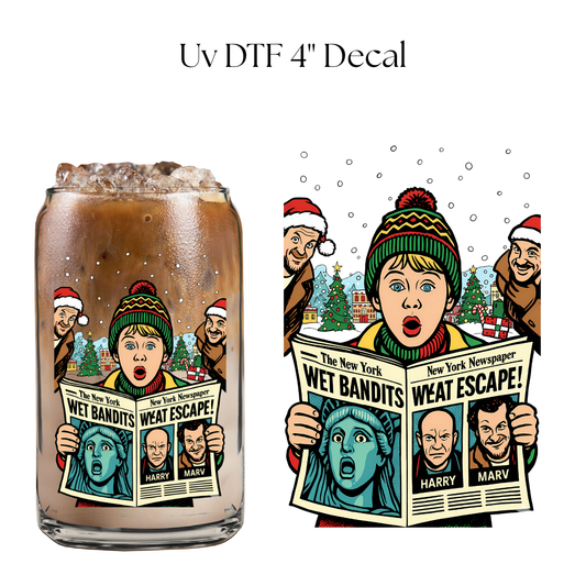 Boy Alone 4” UV DTF Decal