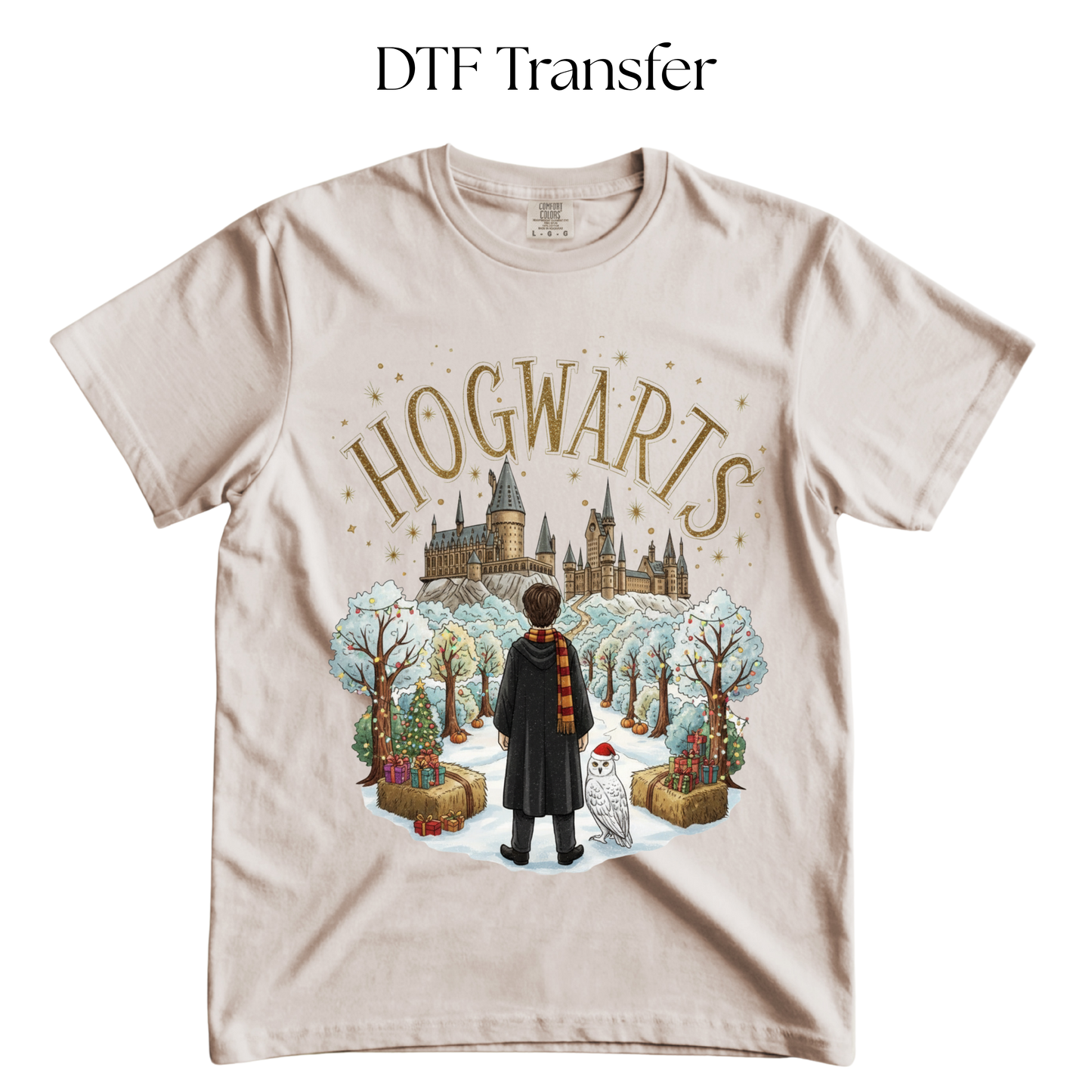 Wizard Castle Christmas DTF Transfer