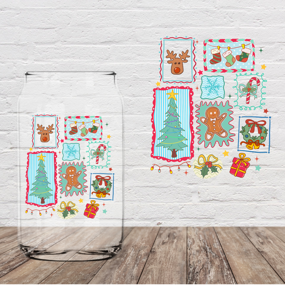 Christmas Things 4" UV DTF (Print to Order)