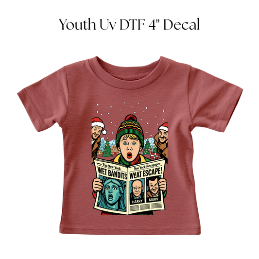 YOUTH Boy Alone Dtf Transfer