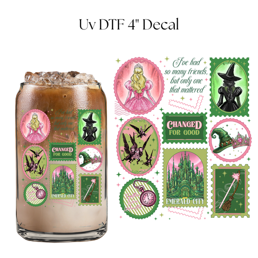 Changed for Good Frames 4” UV DTF Decal