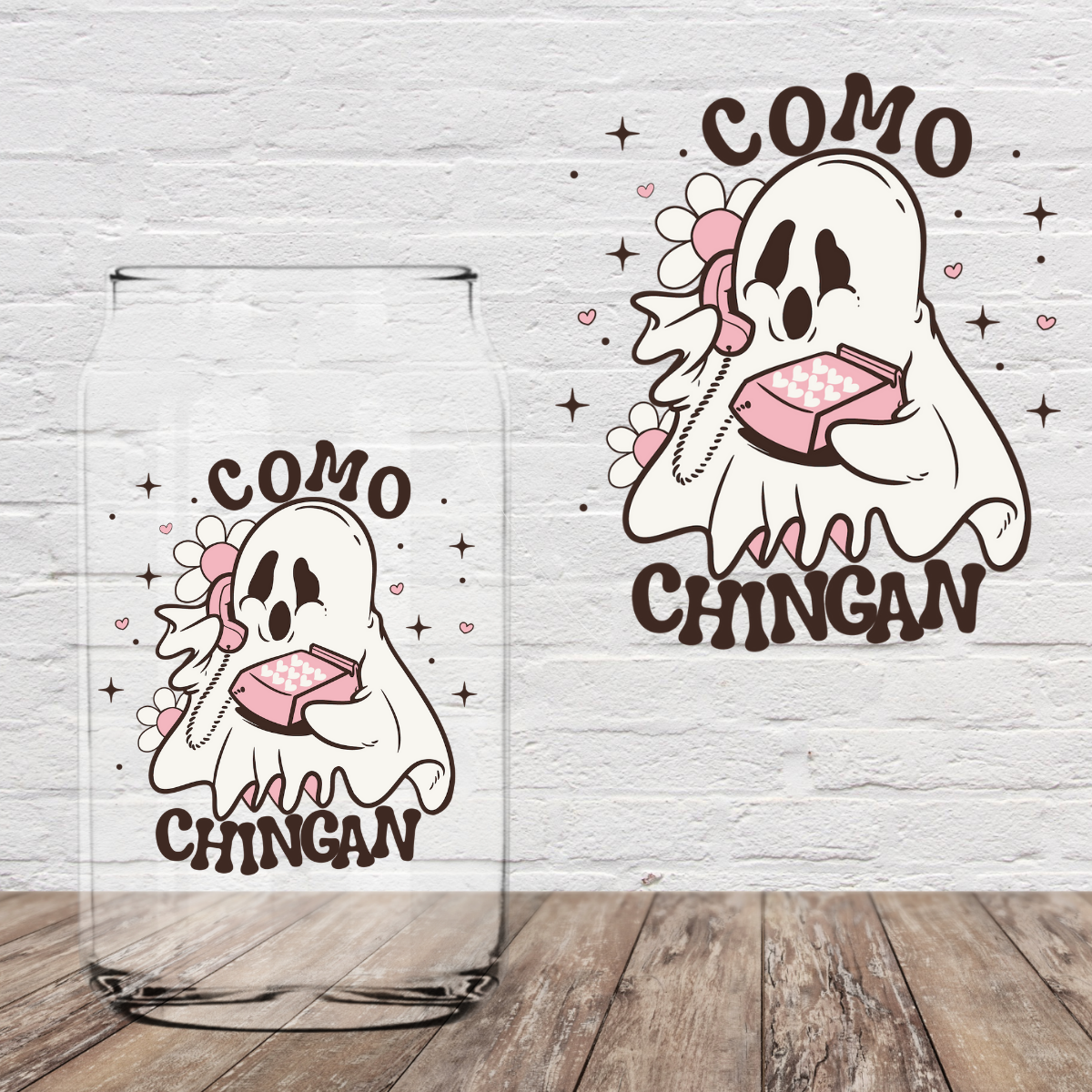 Como Chingan 4" UV DTF (print to order)