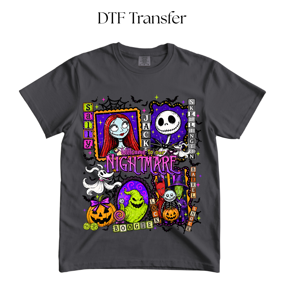 Welcome to our Nightmare DTF Transfer