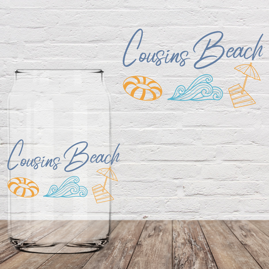 Cousins Beach 4" UV DTF