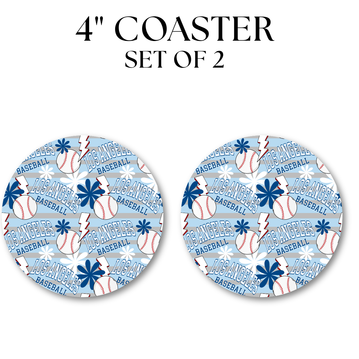 LA UV DTF Coaster 4"