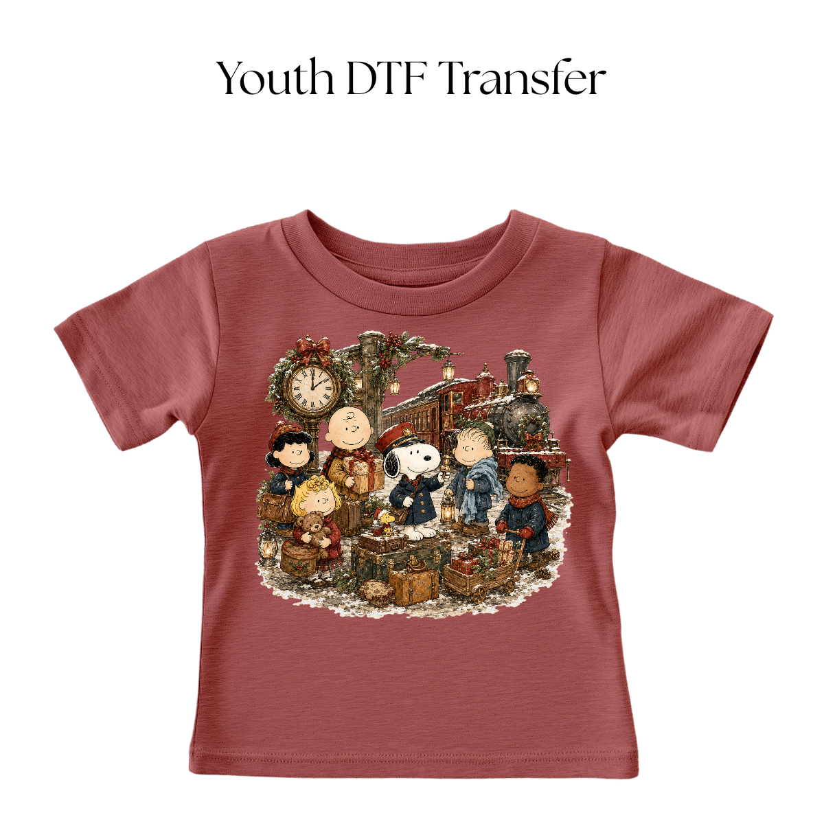 YOUTH Snoop Christmas Train DTF Transfer