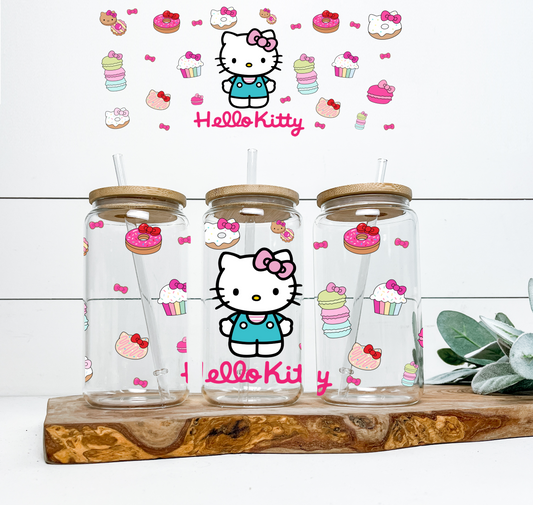 Kitty Bakery UV DTF Transfer