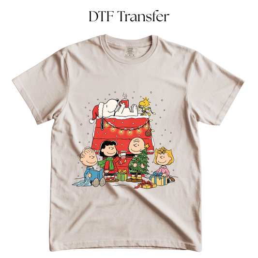 Snoop and Friends Christmas Decorating DTF Transfer