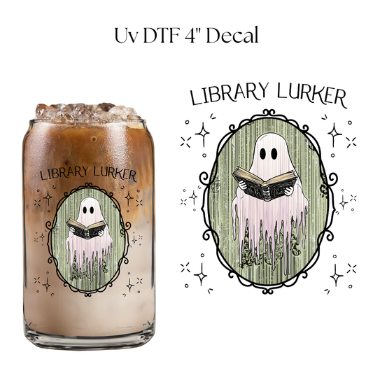 Library Lurker 4” UV DTF Decal
