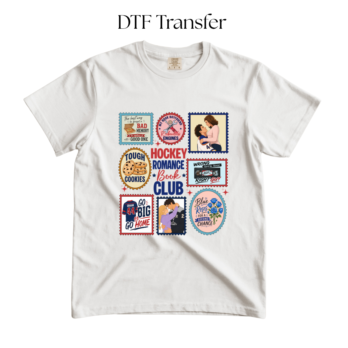 Hockey Romance DTF Transfer