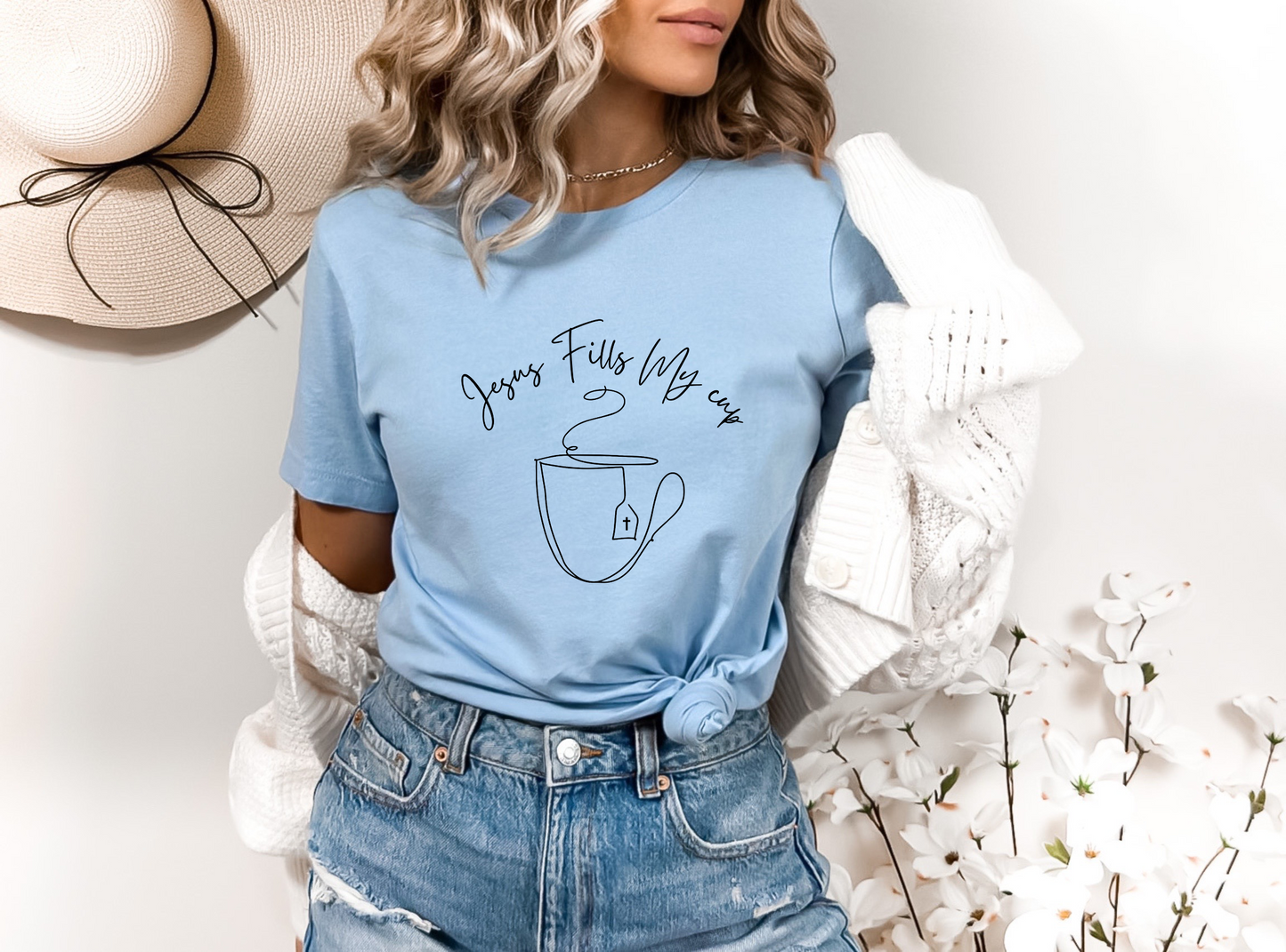 Jesus Fills My Cup Screen Print