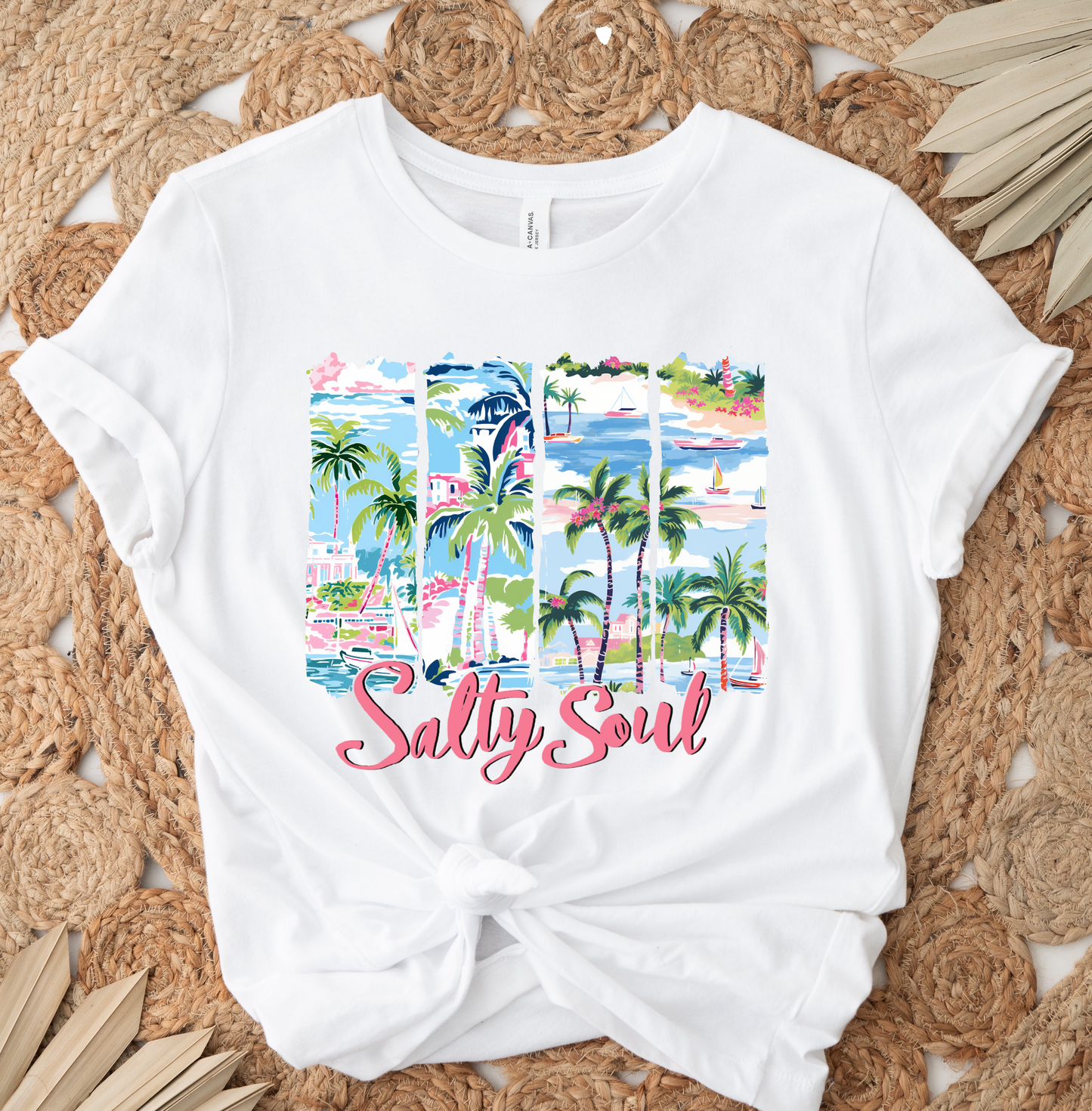 Salty Soul Beach View DTF TRANSFER