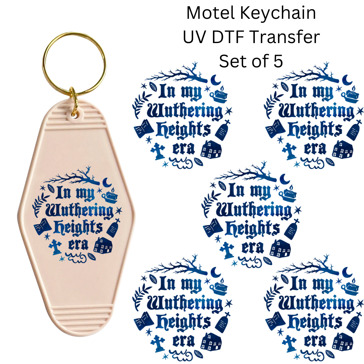 In My WH Era Set of 5 Keychain Transfers