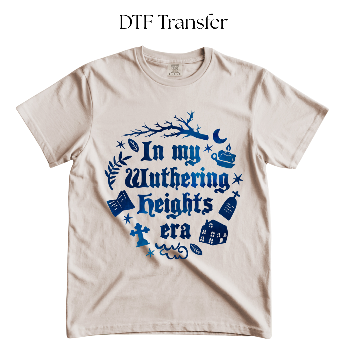 In My WH Era Blue DTF Transfer