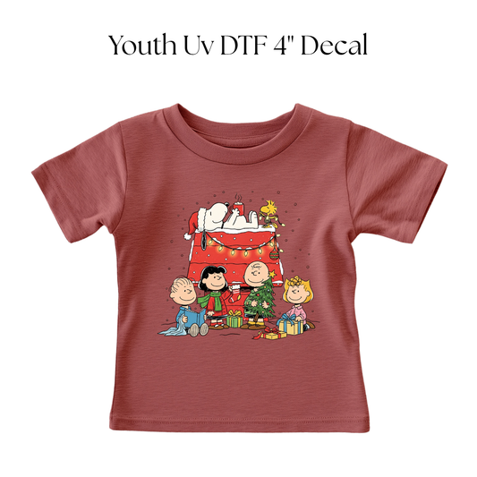 YOUTH Snoop and Friends Christmas Decorating DTF Transfer