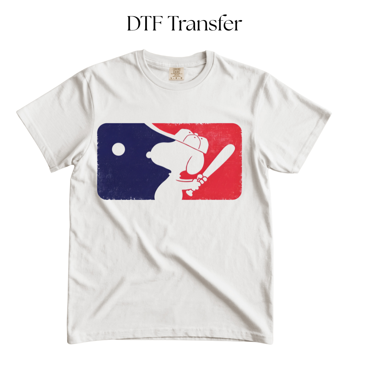 Baseball Logo Snoop DTF Transfer