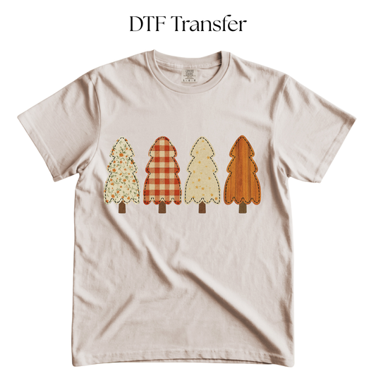 Fall Trees DTF Transfer