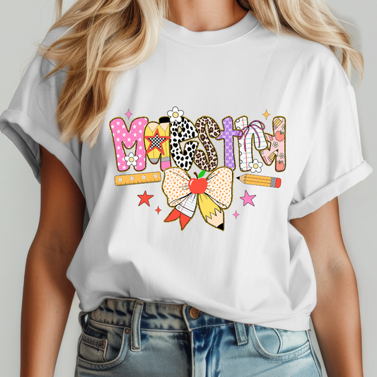 Maestra Bow Dtf Transfer