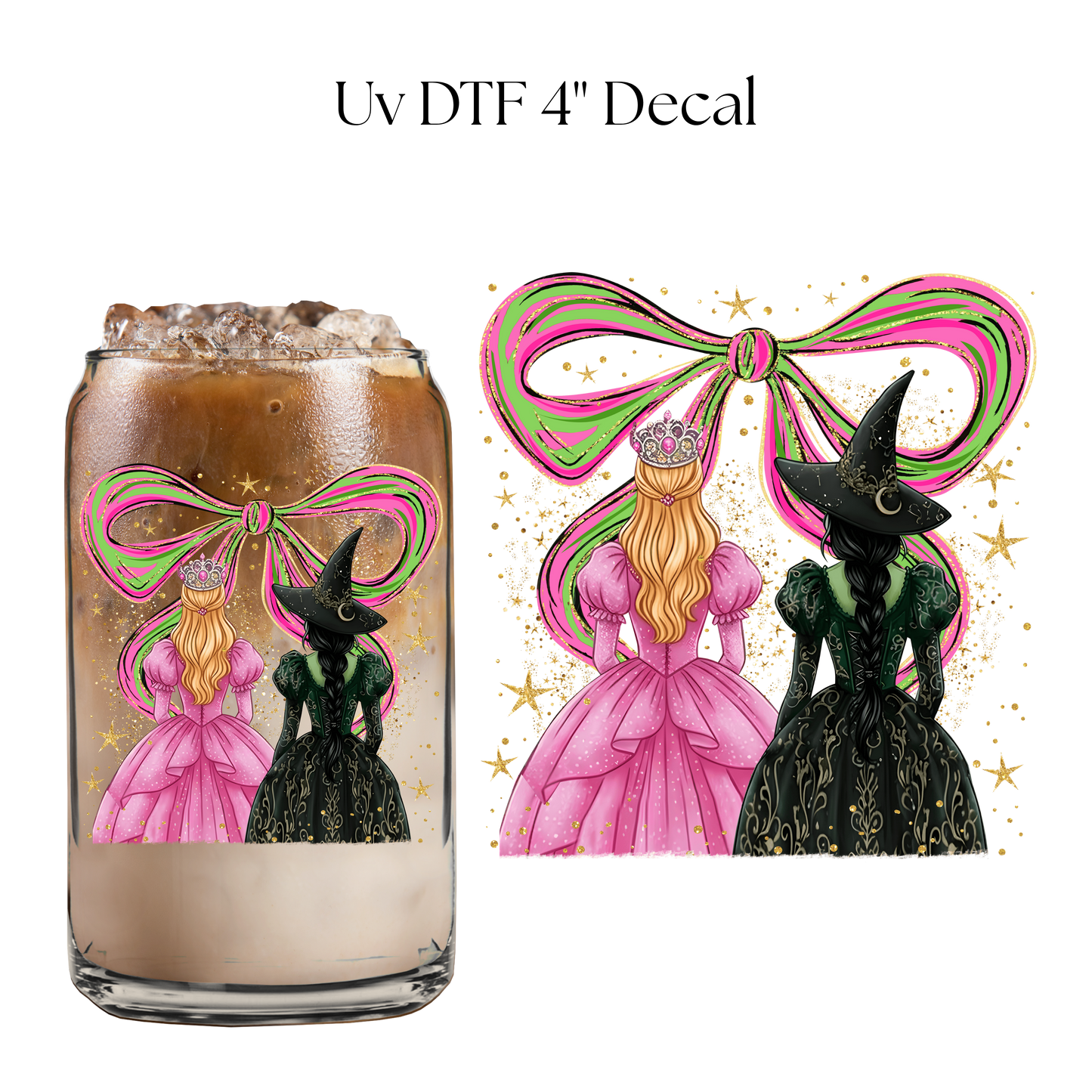 Wickl Girls 4” UV DTF Decal