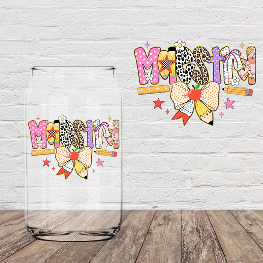 Maestra Bow 4" UV DTF