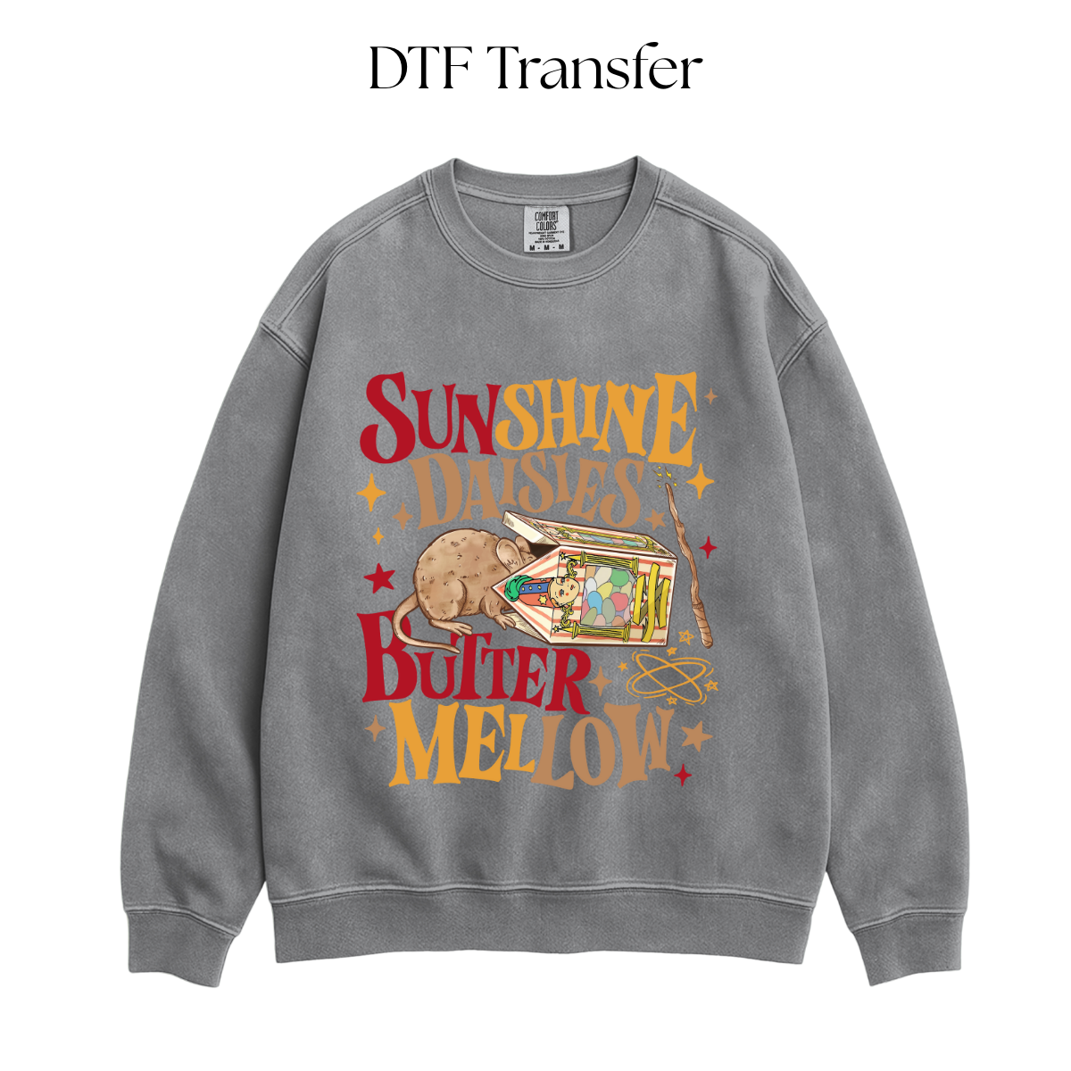 Sunshine Daisies DTF Transfer