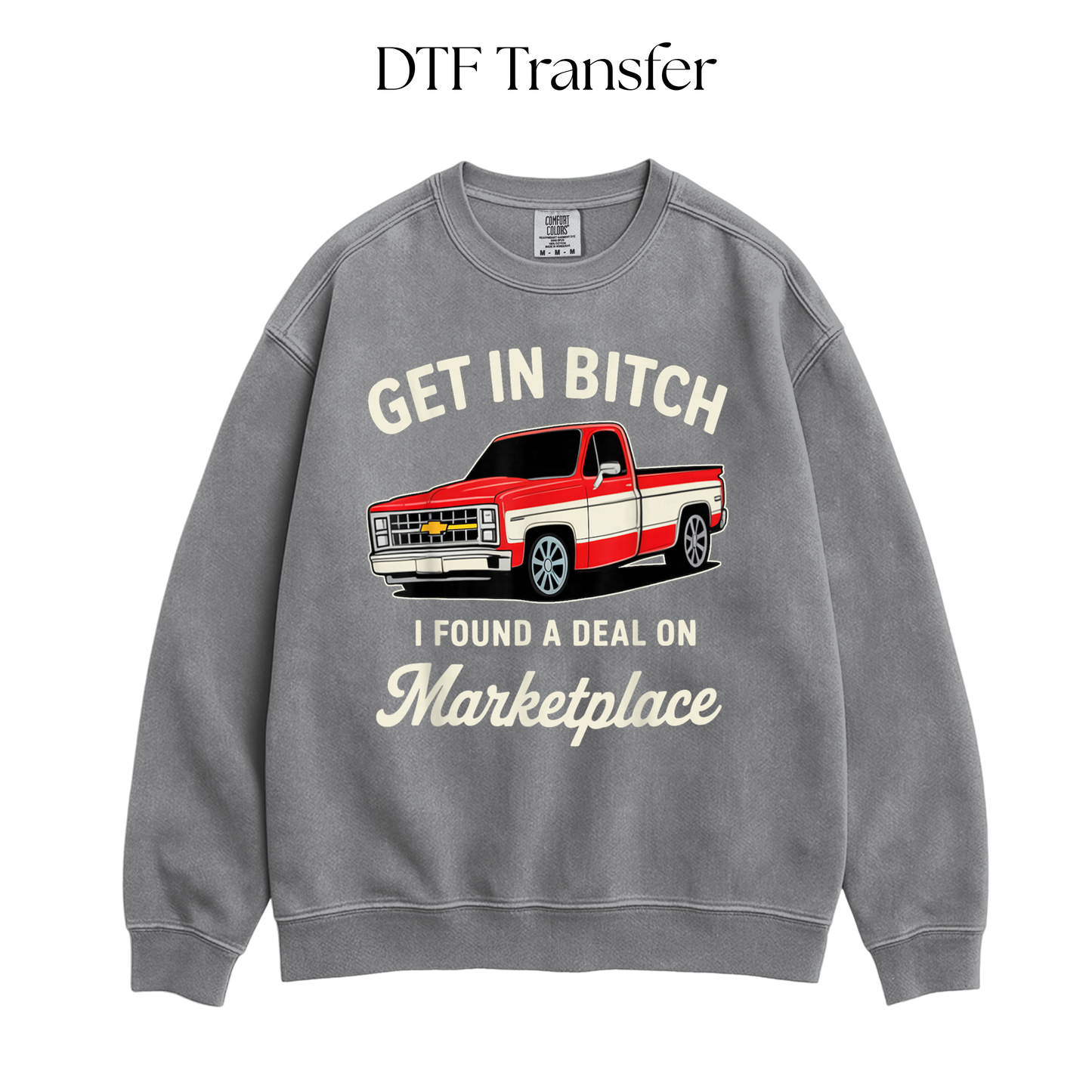 Get in I Found a Deal DTF Transfer