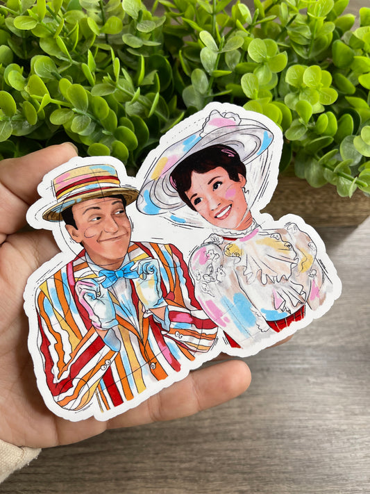 Mary Pop 5" Vinyl Sticker