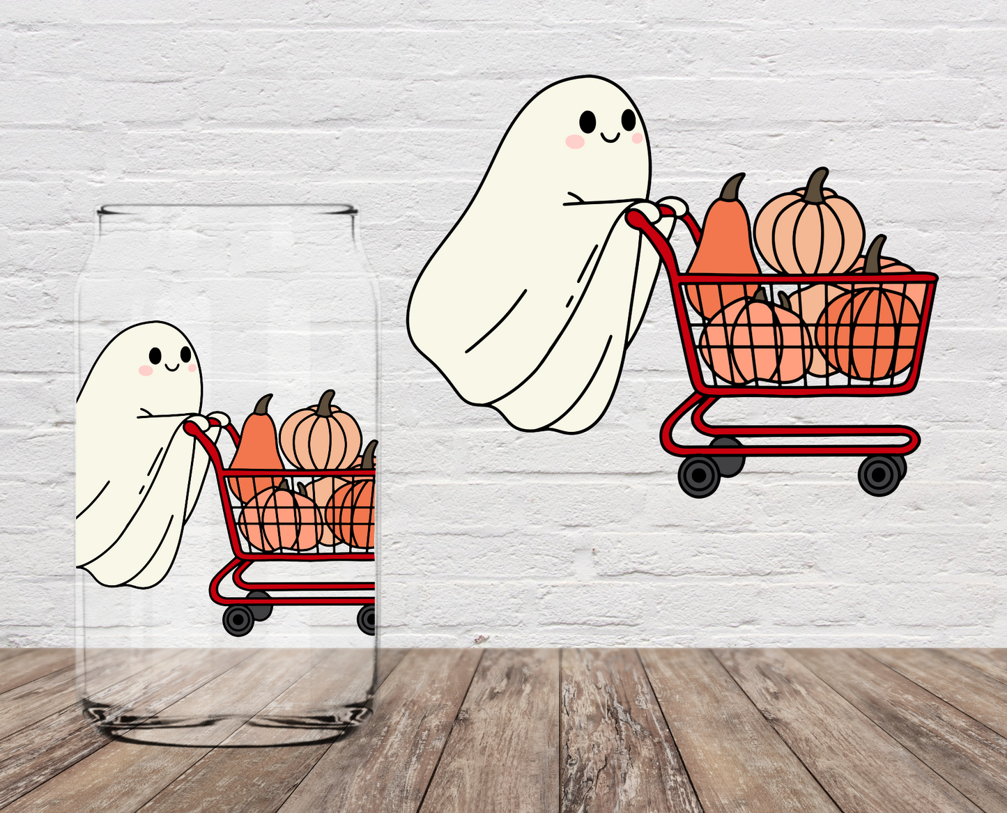 GOOD Ghost Shopping 4" UV DTF