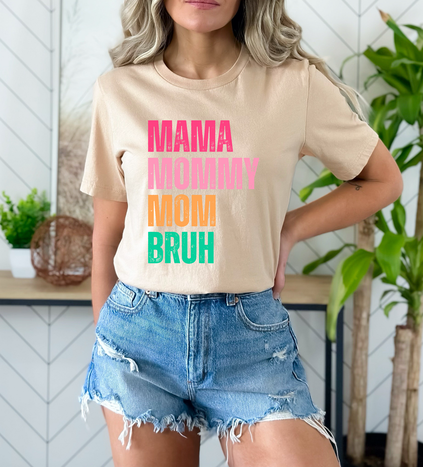 Mama, Mommy, Mom, Bruh DTF Transfer