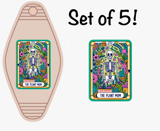 The Plant Mom Card (MOTEL KEYCHAIN)