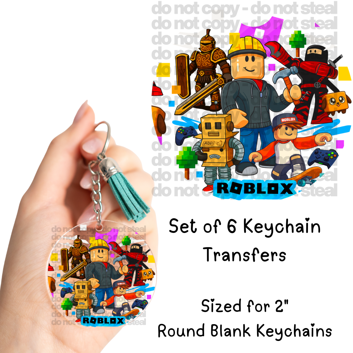 Ro Games Round Keychain Transfer