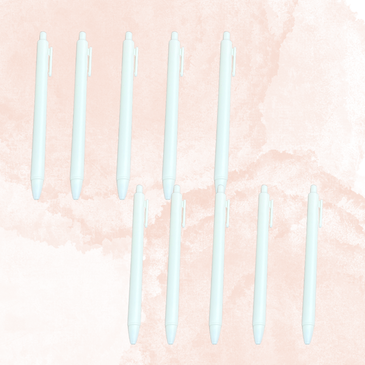 Blank Pens- 12 Colors Available
